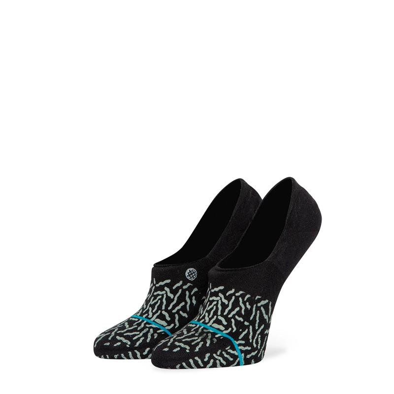 STANCE SOCK WOMEN NO SHOW CANOODLE BLACK - 1