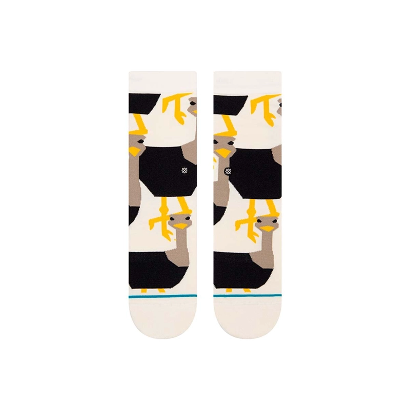 STANCE SOCK WOMEN PEPPER THE OSTRICH OFF WHITE - 2