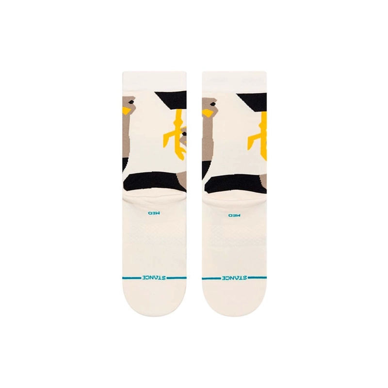 STANCE SOCK WOMEN PEPPER THE OSTRICH OFF WHITE - 3
