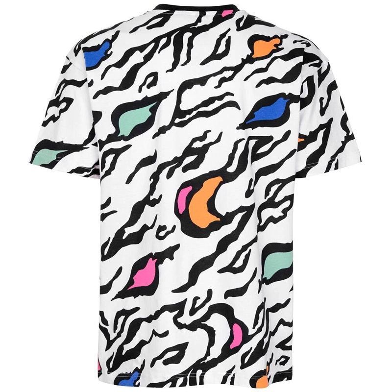 POLERA 222 BANDA MEN FAPO GRAPHIK WHITE BLACK - 2