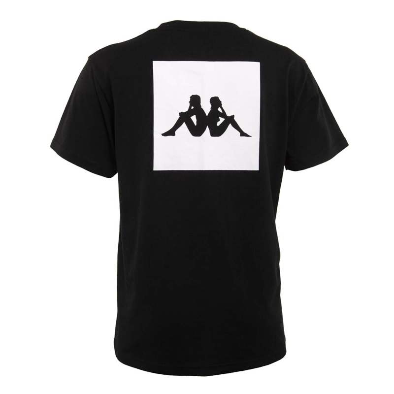 POLERA MEN 2213 BLOCK BLACK WHITE - 2