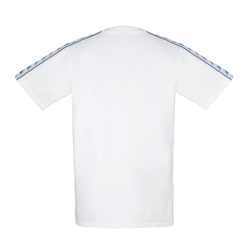 POLERA KAPPA MEN BANDA TINY LOGO WHITE BLUE - 2