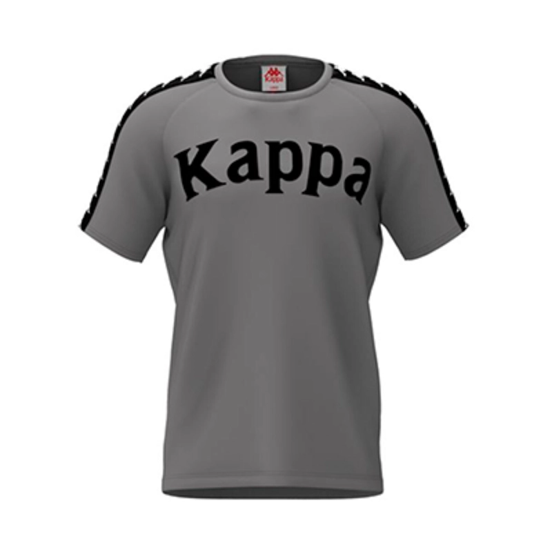 POLERA MEN BANDA BALIMA GREY MELANGE BANDA BLACK WHITE - 1
