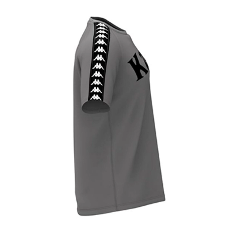 POLERA MEN BANDA BALIMA GREY MELANGE BANDA BLACK WHITE - 2