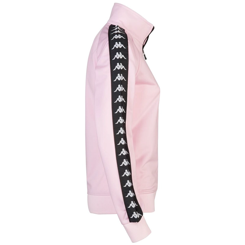CHAQUETA KAPPA 222 BANDA WANNISTON PINK BLACK - 2