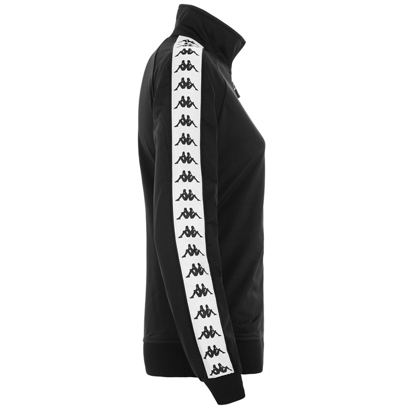 CHAQUETA KAPPA 222 BANDA WANNISTON BLACK WHITE - 2