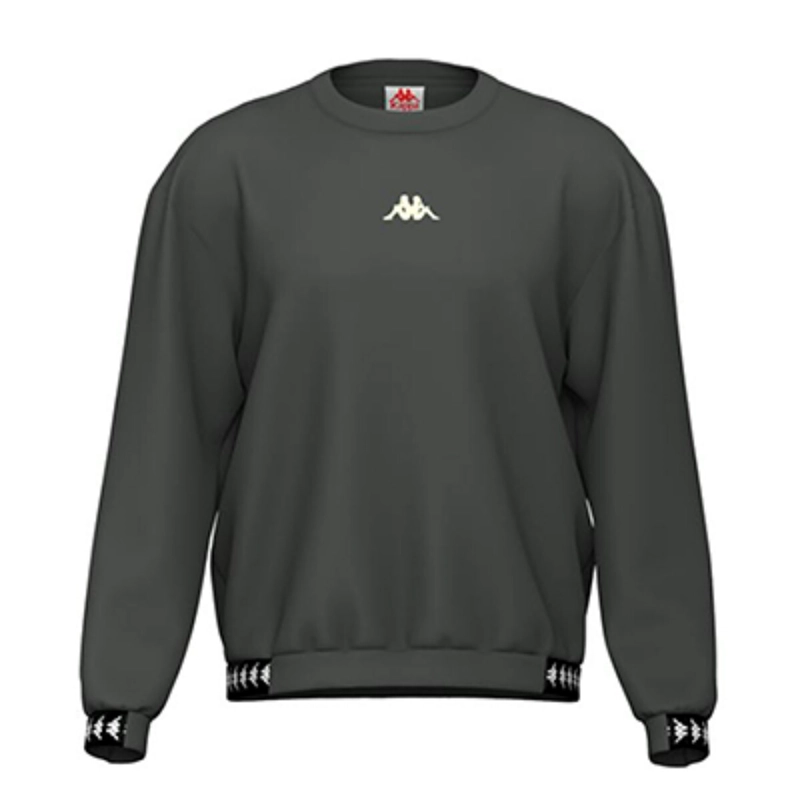 POLERON KAPPA MEN BANDA ERONDO GREY GUNMETAL BLACK - 1