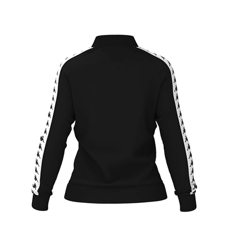 CHAQUETA KAPPA 222 BANDA WOMBER SLIM BLACK WHITE - 2