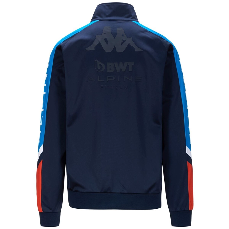 CHAQUETA KAPPA MEN ANCOL ALPINE F1 BLUE NAVY LIQUID BLUE RED - 2