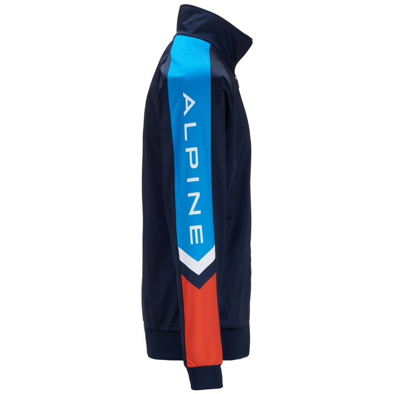 CHAQUETA KAPPA MEN ANCOL ALPINE F1 BLUE NAVY LIQUID BLUE RED - 4