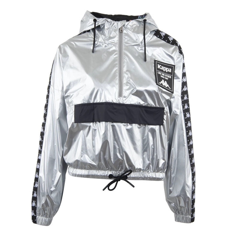 CORTAVIENTO WOMEN CROP SILVER BLACK - 1