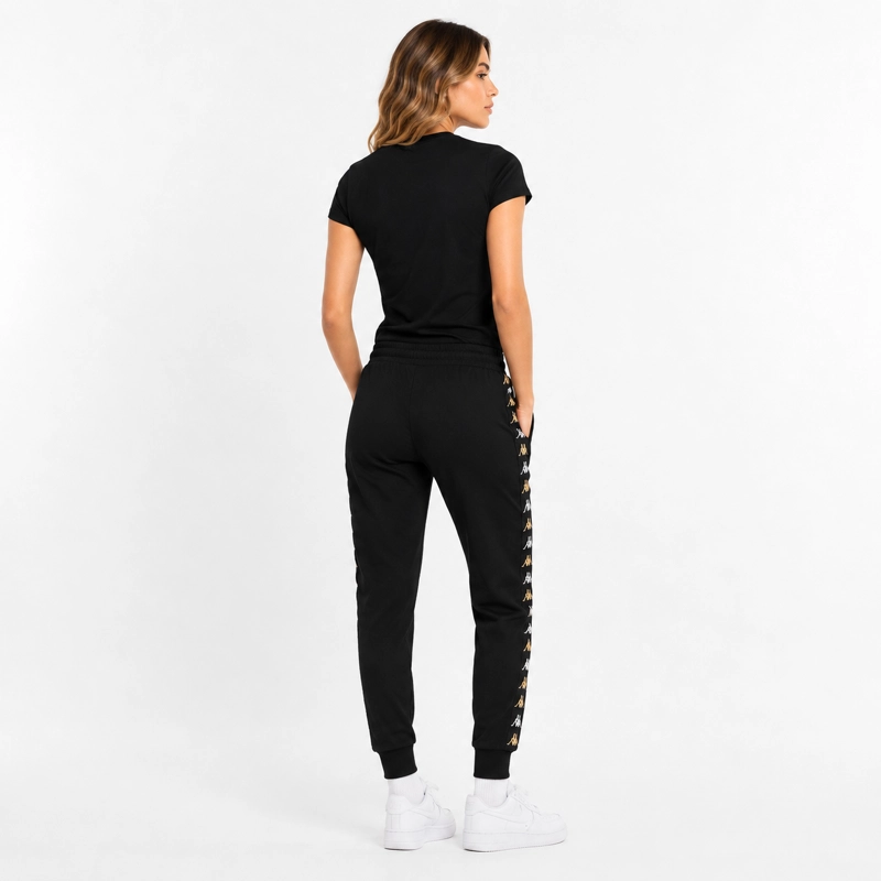 PANTALON BANDA BEICEGEL WOMEN BLACK YELLOW BROWN - 2