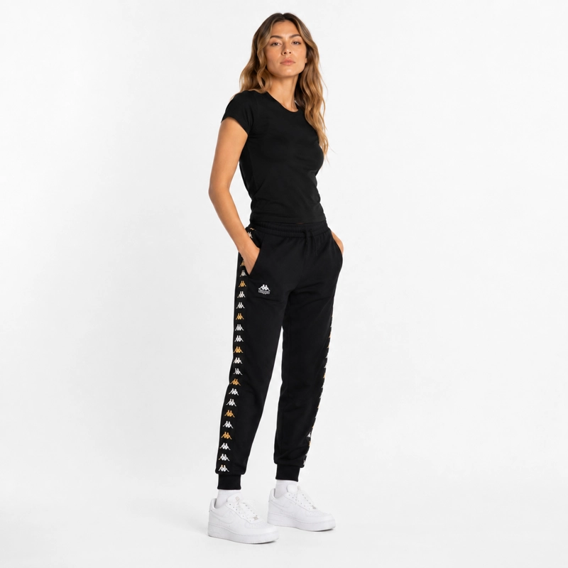 PANTALON BANDA BEICEGEL WOMEN BLACK YELLOW BROWN - 3