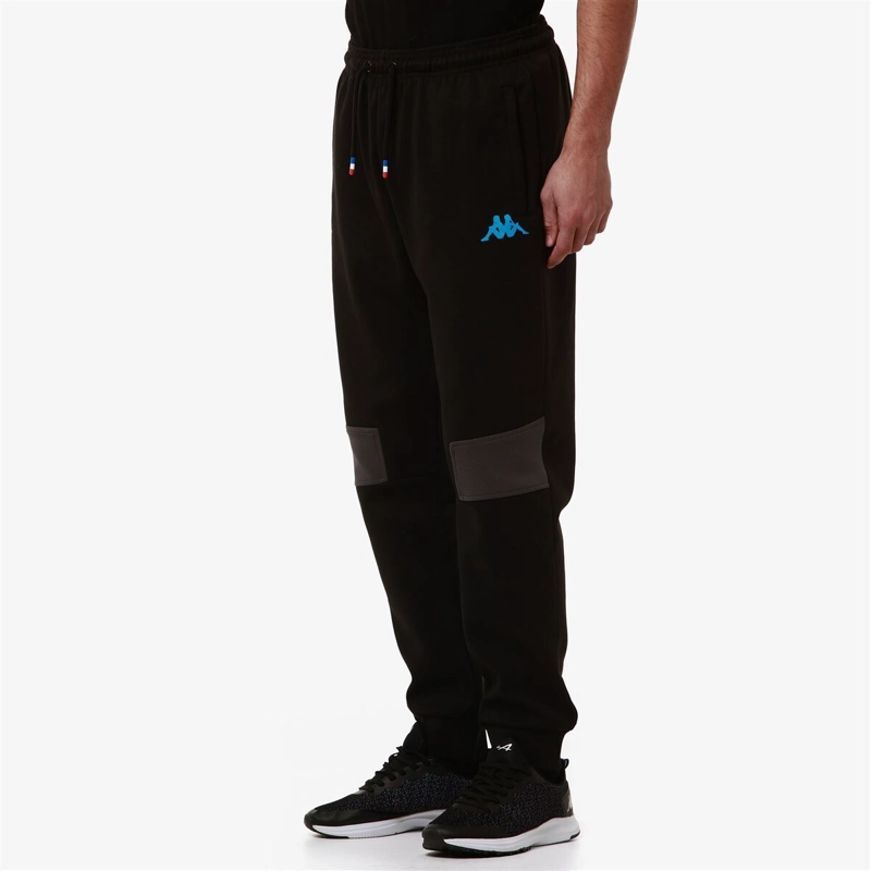 PANTALON KAPPA MEN SUPPORTER ADROFIN ALPINE F1 BLACK GREY - 2