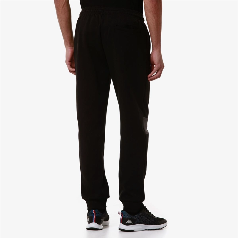 PANTALON KAPPA MEN SUPPORTER ADROFIN ALPINE F1 BLACK GREY - 3