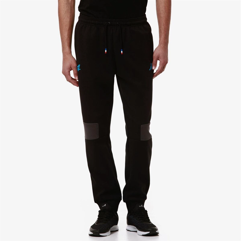 PANTALON KAPPA MEN SUPPORTER ADROFIN ALPINE F1 BLACK GREY - 4