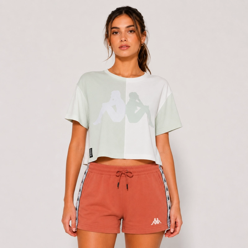 SHORT WOMEN DARK ORANGE BANDA - 1