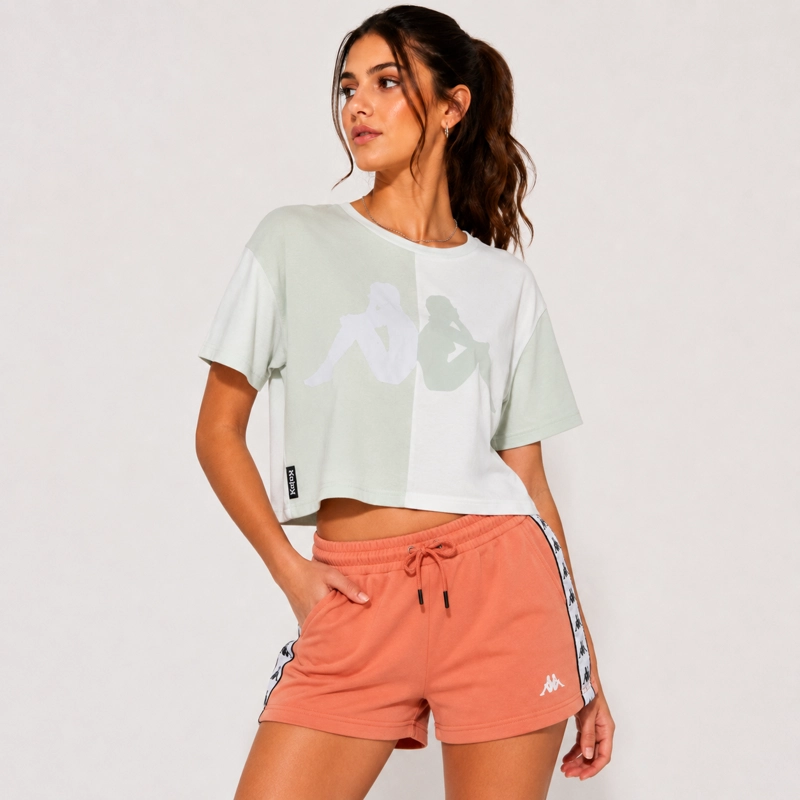 SHORT WOMEN DARK ORANGE BANDA - 2