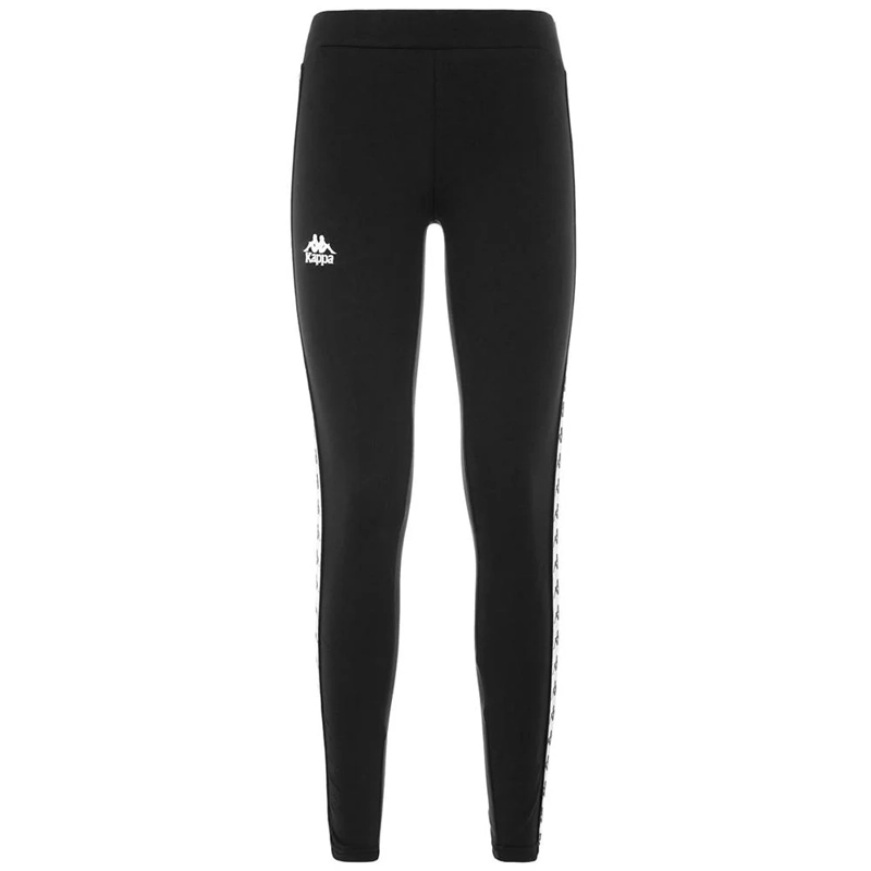 CALZA KAPPA 222 BANDA ANEN BLACK WHITE - 1