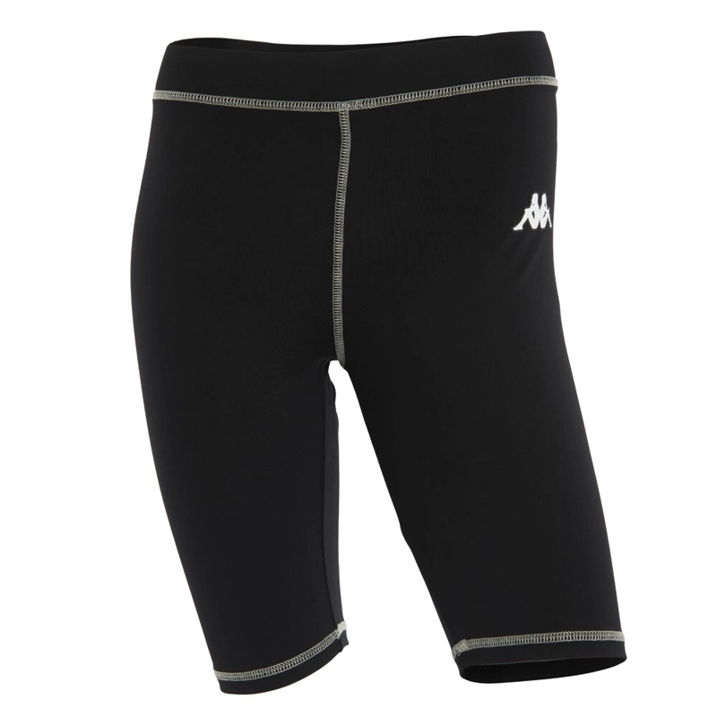 CALZA WOMEN BIKER BLACK WHITE - 1