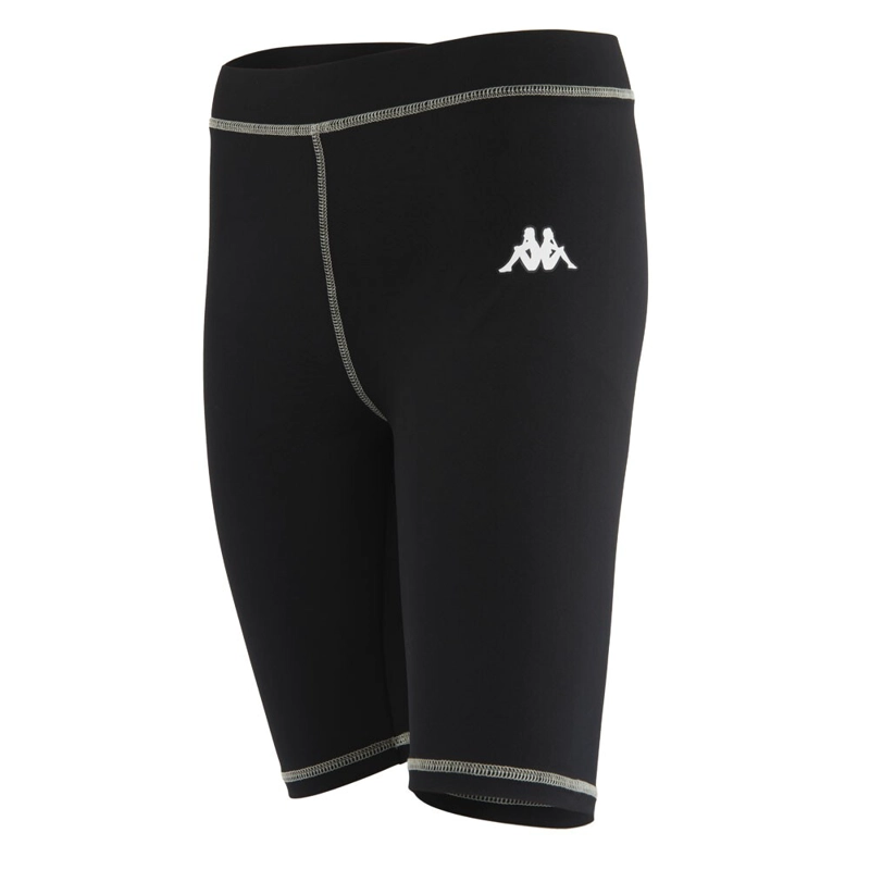 CALZA WOMEN BIKER BLACK WHITE - 3