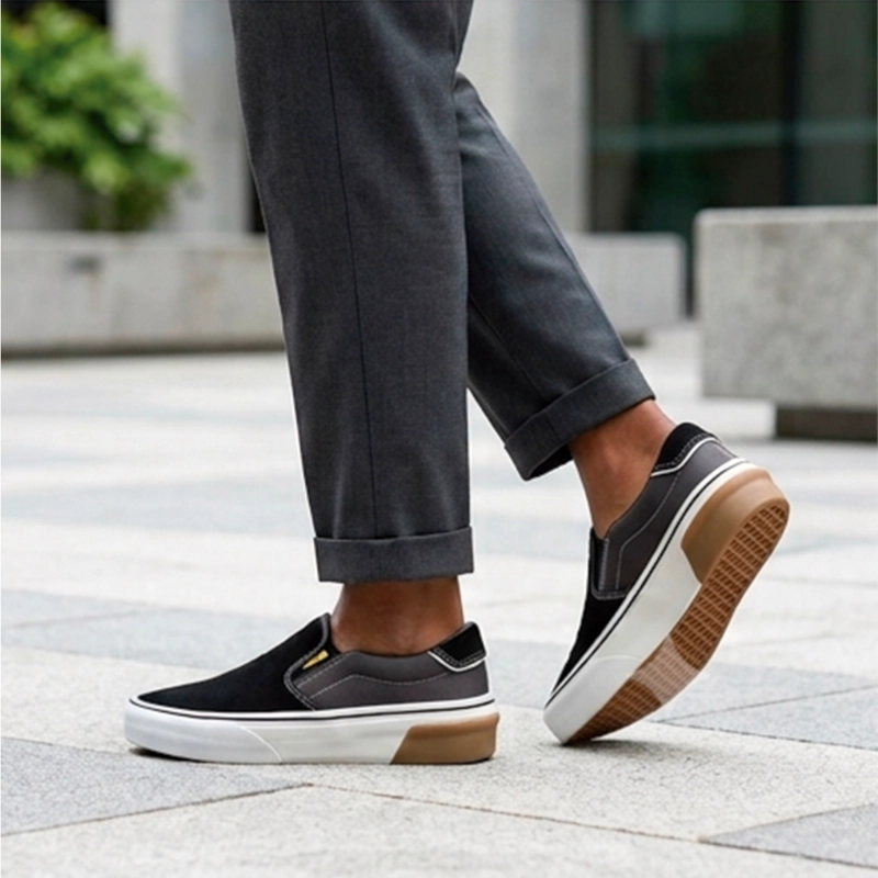 ZAPATILLA REEF MEN EL JEFE SLIP ON BLACK - 2