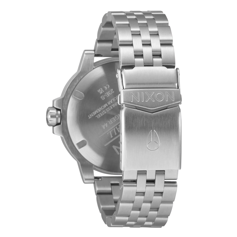 RELOJ STINGER 44 SILVER BLACK WHITE - 3