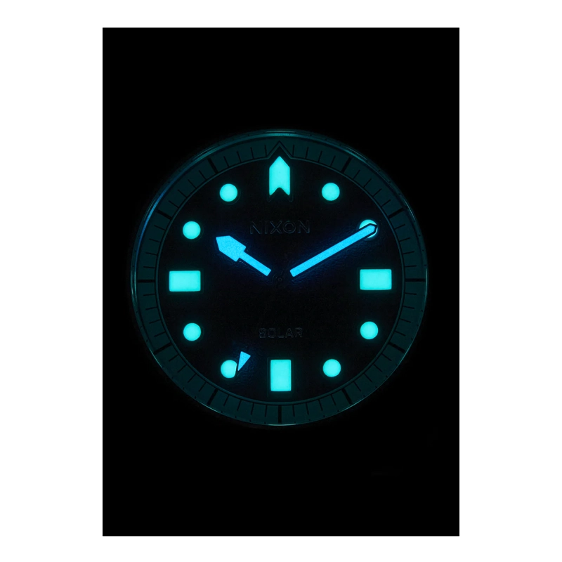 RELOJ STINGER 44 SILVER BLACK WHITE - 5