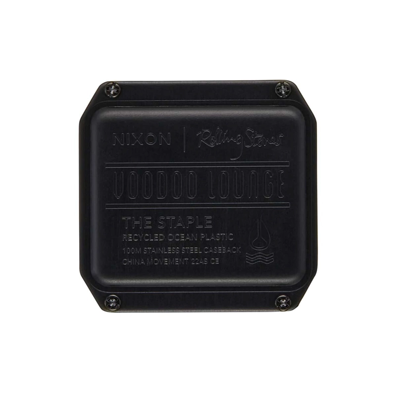 RELOJ ROLLING STONES STAPLE YELLOW BLACK - 5