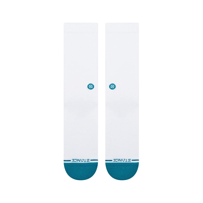 STANCE SOCKS ICON DOT CREW TEAL - 2
