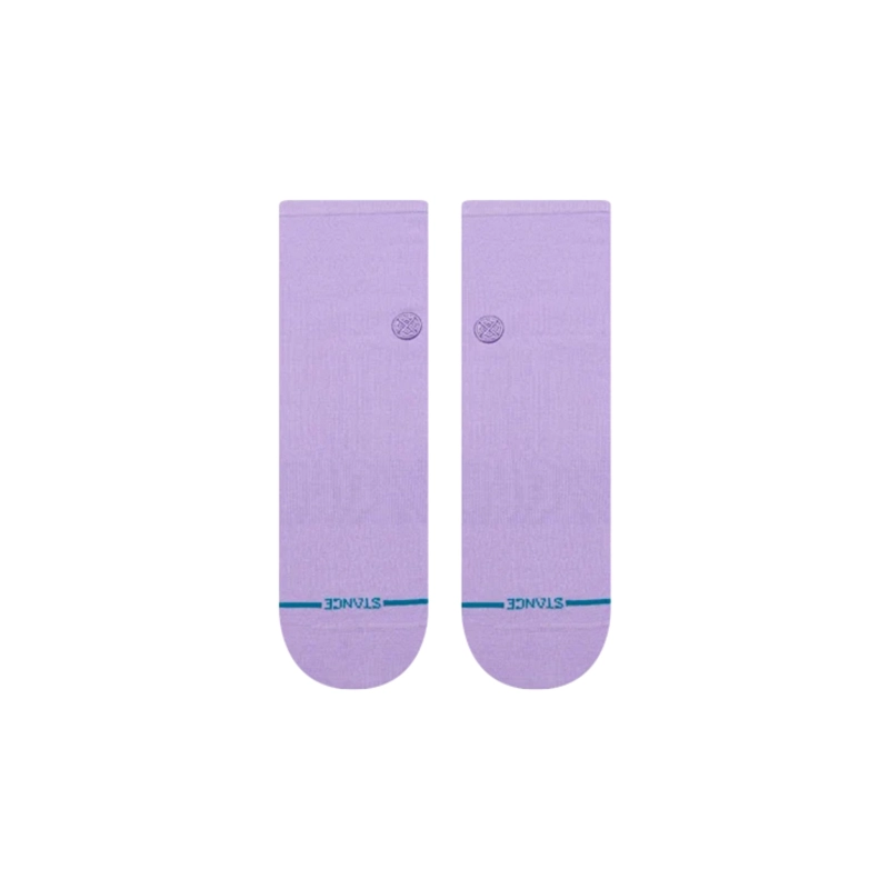 STANCE SOCKS WOMEN FINE RIB QUARTER PURPLE - 2