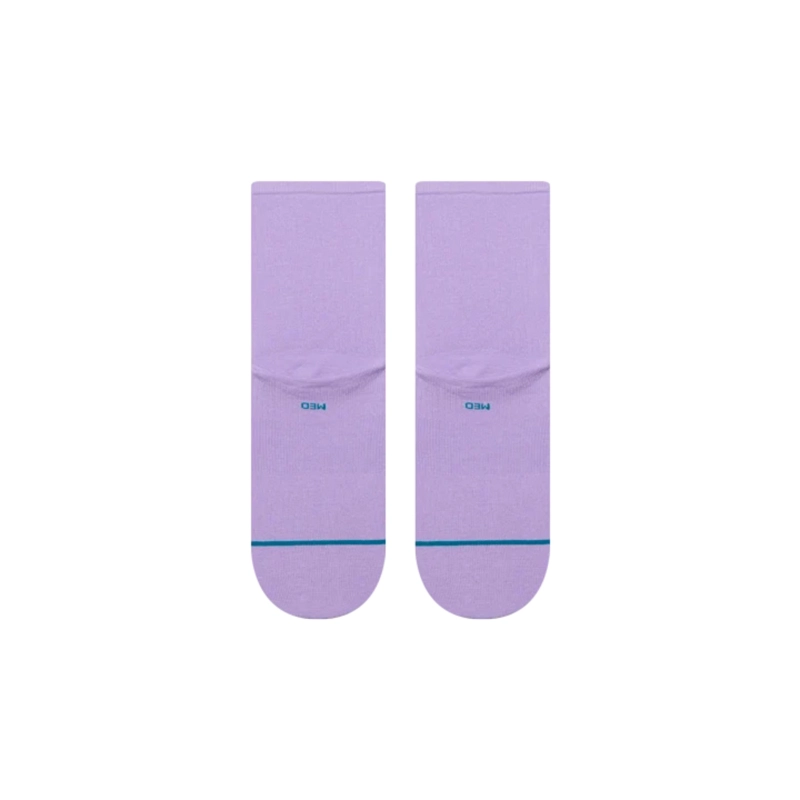 STANCE SOCKS WOMEN FINE RIB QUARTER PURPLE - 3