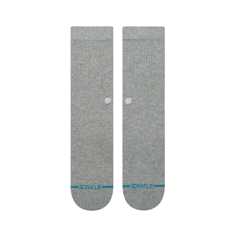 STANCE SOCKS ICON GREY HEATHER - 2