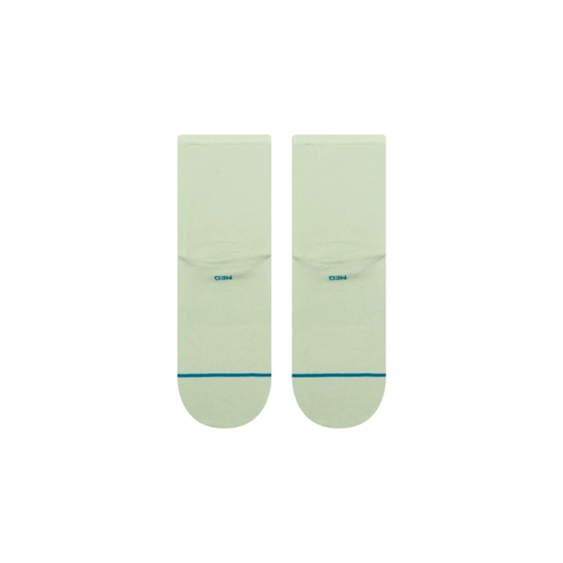 STANCE SOCKS WOMEN FINE RIB QUARTER GREEN - 3