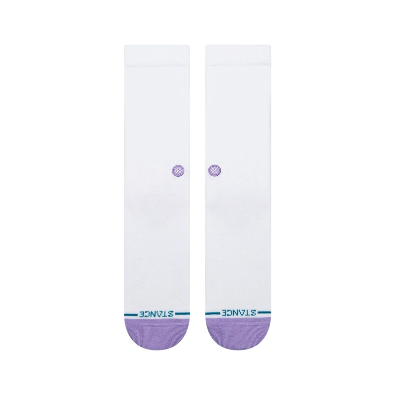 STANCE SOCKS ICON DOT CREW PURPLE - 2