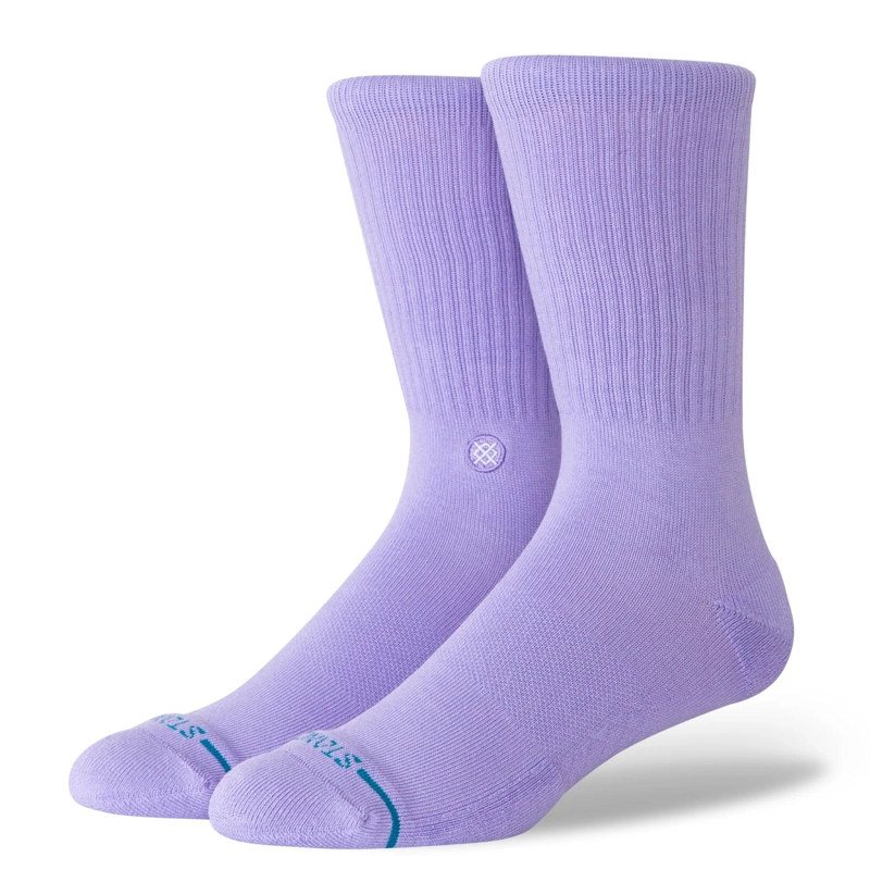 STANCE SOCKS ICON NEON PURPLE - 1