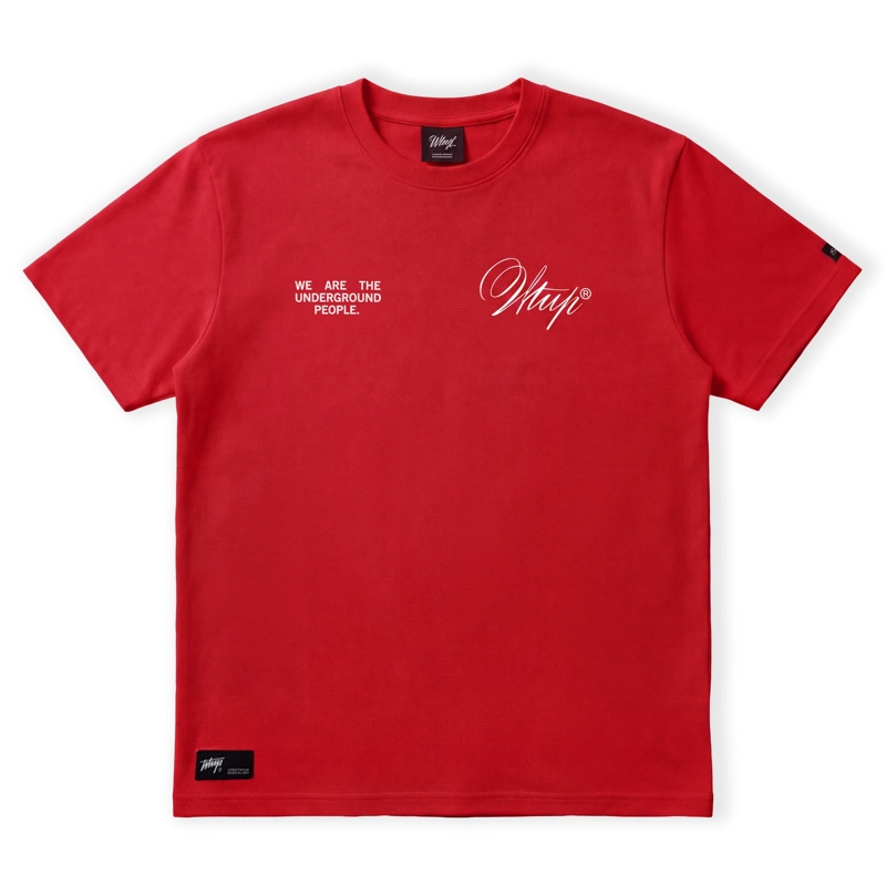 POLERA WHATUP MEN OVERSIZE CREATIVES FROM THE UNDER RED - 1