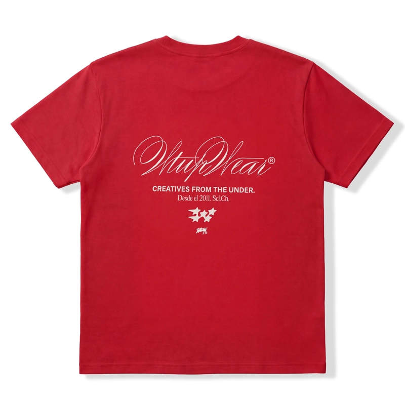 POLERA WHATUP MEN OVERSIZE CREATIVES FROM THE UNDER RED - 2