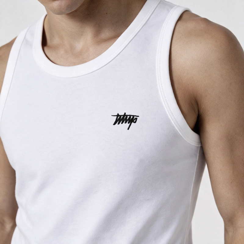 POLERA WHATUP MEN TANK WHITE - 3