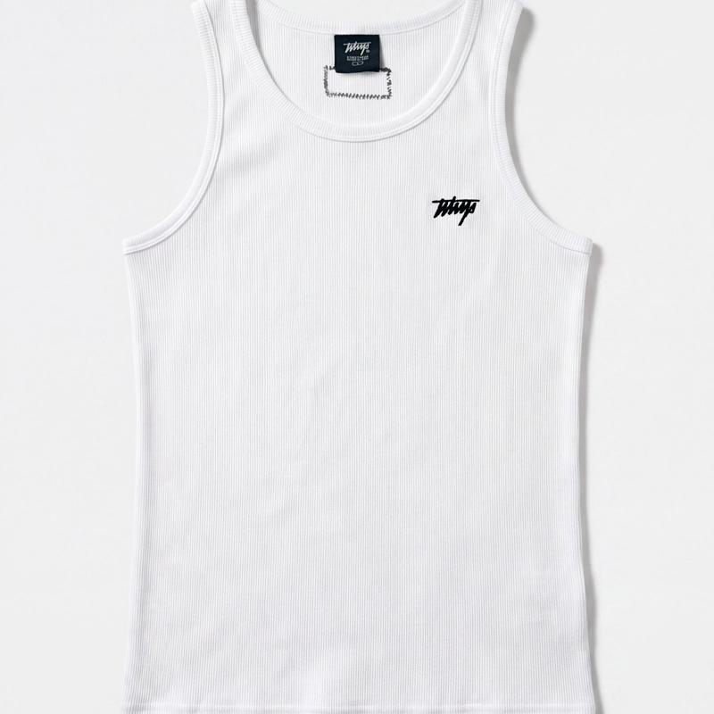 POLERA WHATUP MEN TANK WHITE - 4