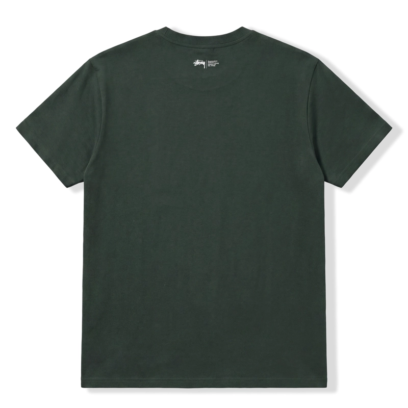 POLERA WHATUP MEN CLASSIC LOGO GREEN BLACK - 5