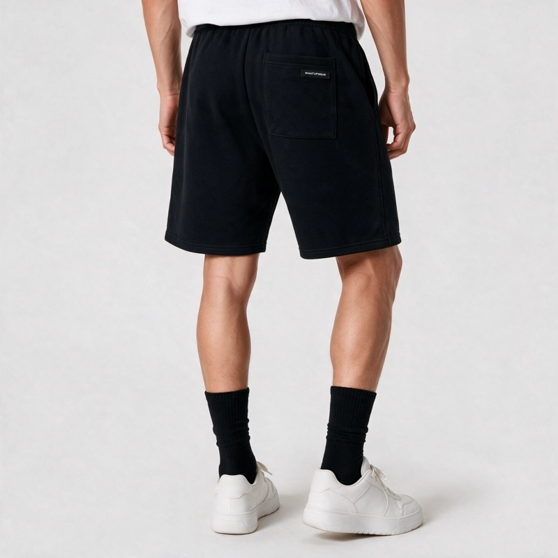 SHORT WHATUP ALL BLACK - 2