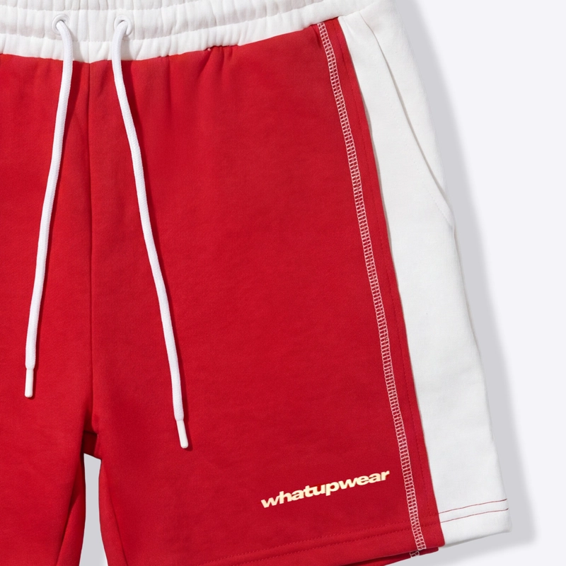 SHORT WHATUP RED WHITE - 3