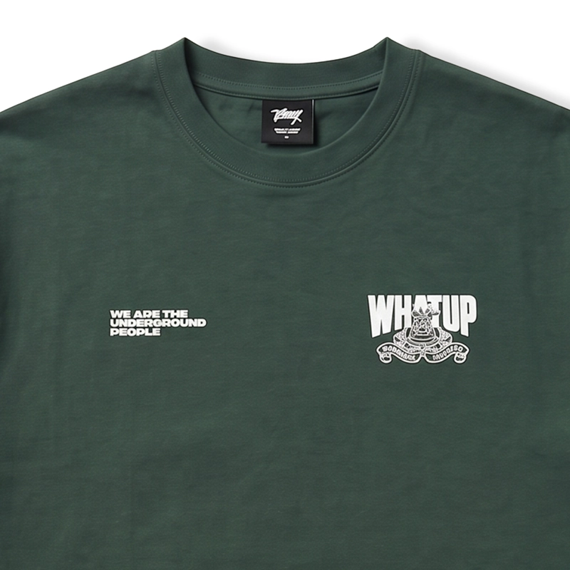 POLERA WHATUP MEN OVERSIZE DREAMERS GREEN - 6