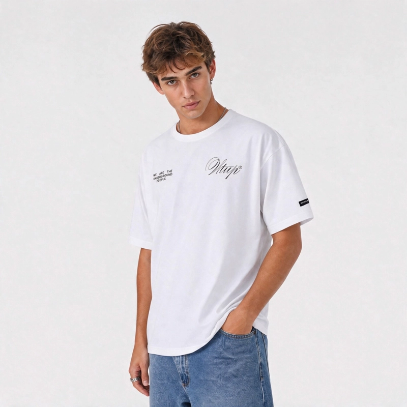 POLERA WHATUP MEN OVERSIZE CREATIVES FROM THE UNDER WHITE - 1