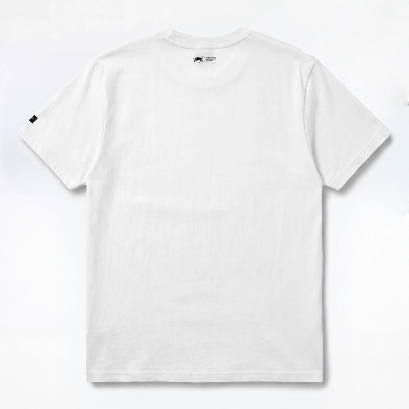 POLERA WHATUP MEN CLASSIC LOGO WHITE BLACK - 5