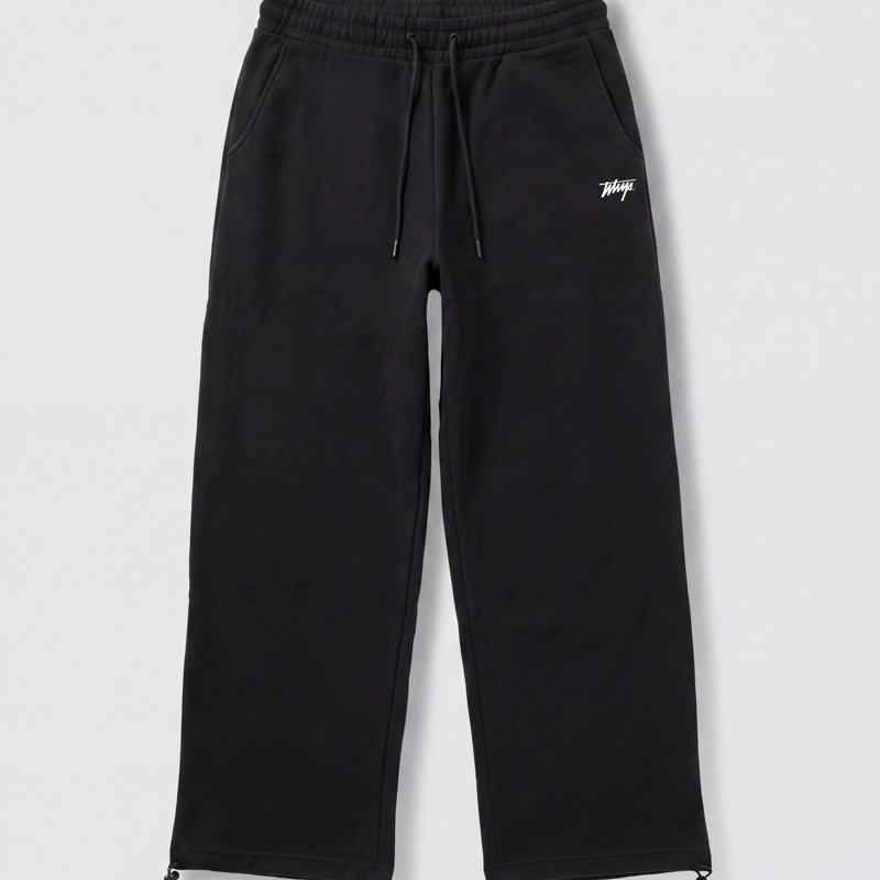 PANTALON DE BUZO WHATUP ALL BLACK - 1