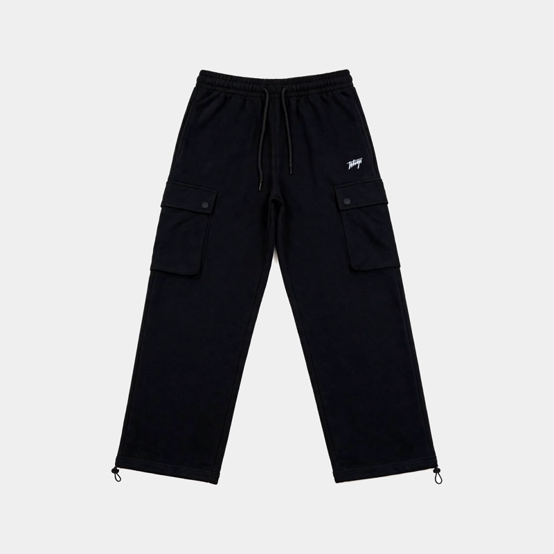 PANTALON WHATUP CARGO ALL BLACK LOGO - 4