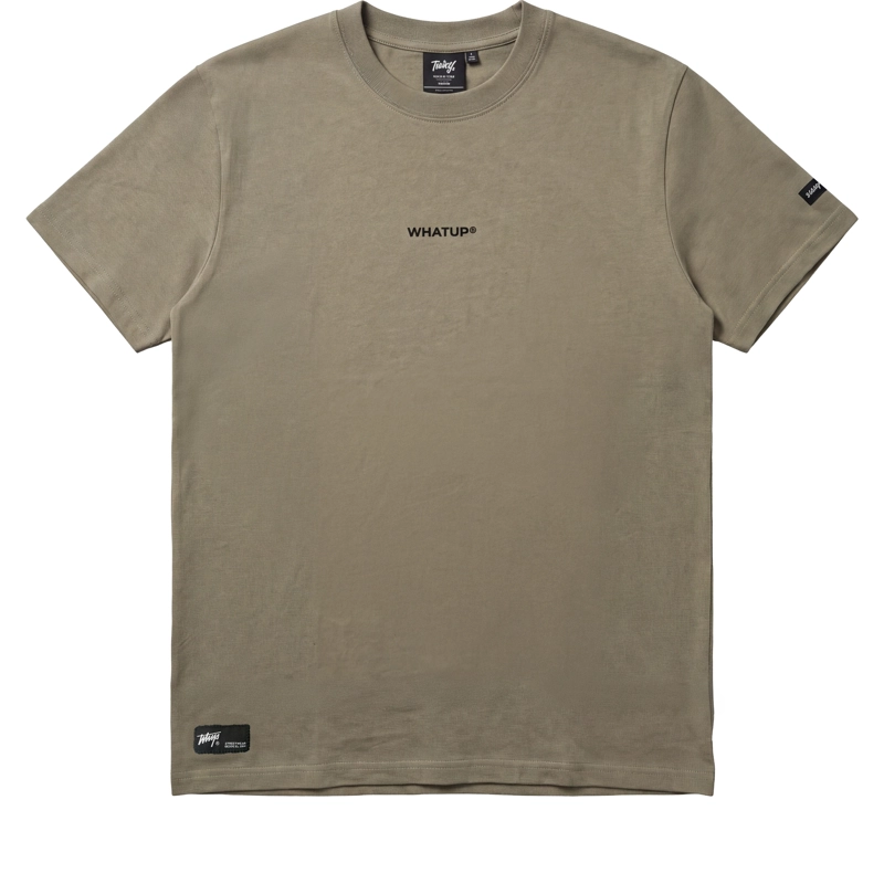 POLERA WHATUP MEN CLASSIC LOGO OLIVE BLACK - 1