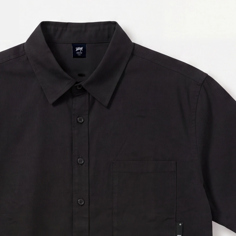 CAMISA WHATUP ESSENTIAL MEN BLACK - 6